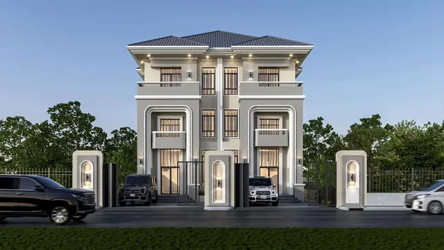 Villa Twin artist’s impression